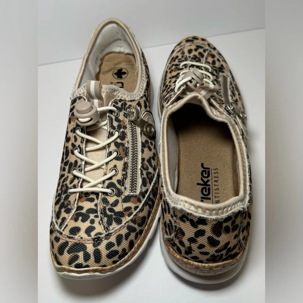 Rieker Nikita 63 stylish women's slip-on sneakers size 39/8